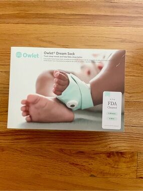 Owlet Dream Sock Baby Monitor in Mint